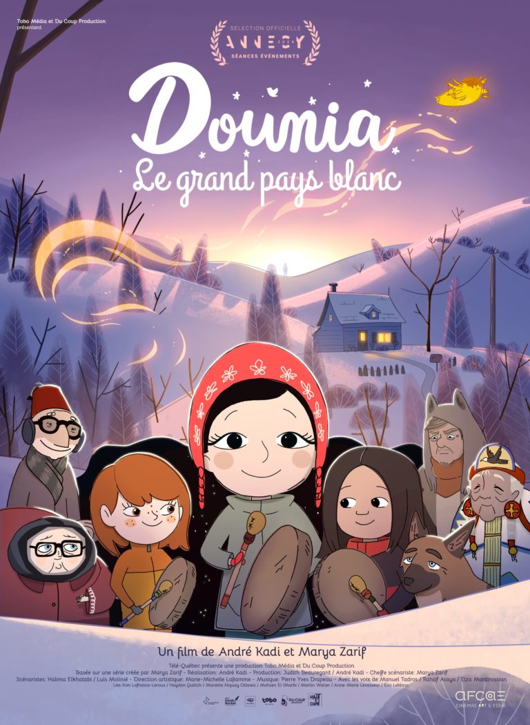 Affiche du film DOUNIA LE GRAND PAYS BLANC