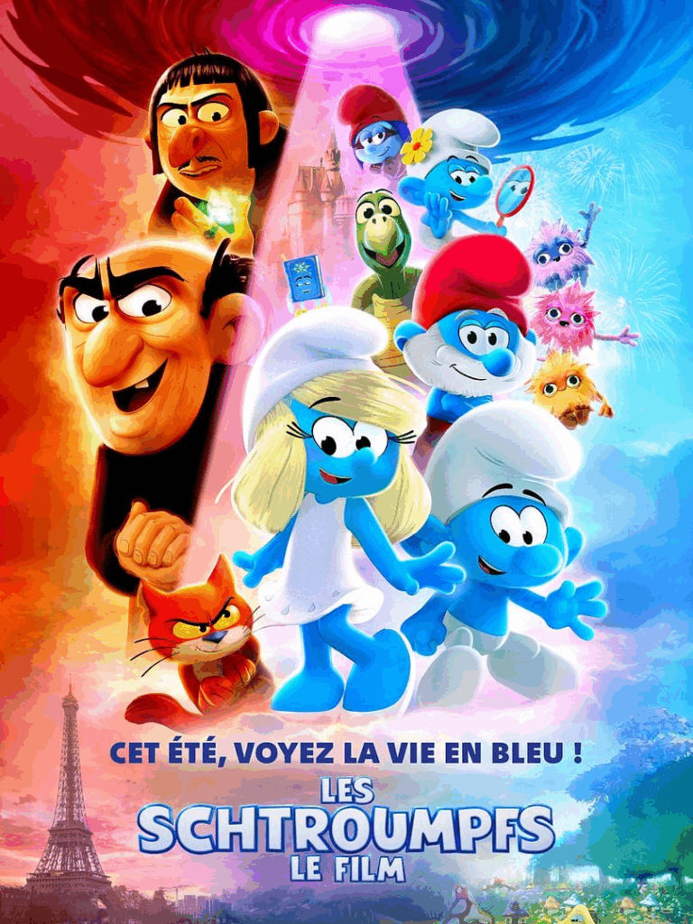 Affiche du film LES SCHTROUMPFS LE FILM
