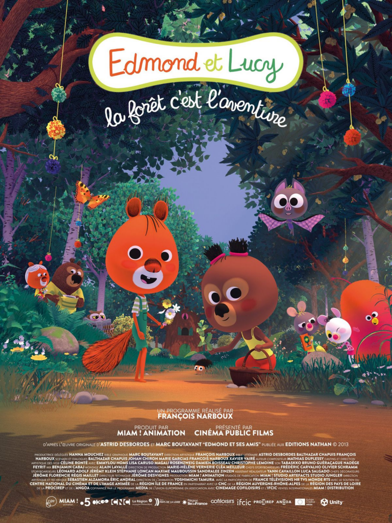 Affiche du film EDMOND ET LUCY LA FORET C EST L AVENTURE