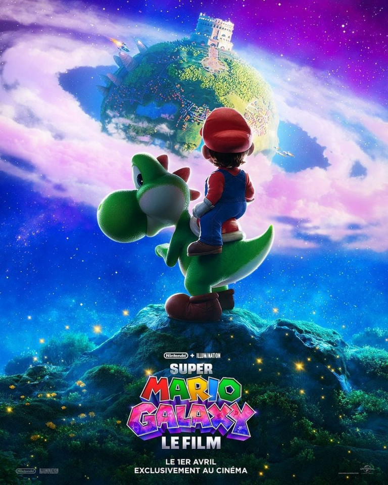 Affiche du film SUPER MARIO GALAXY LE FILM
