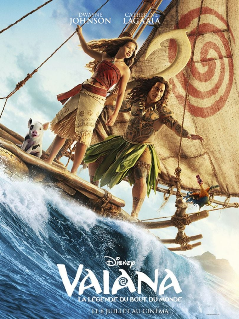 Affiche du film VAIANA LA LEGENDE DU BOUT DU MONDE