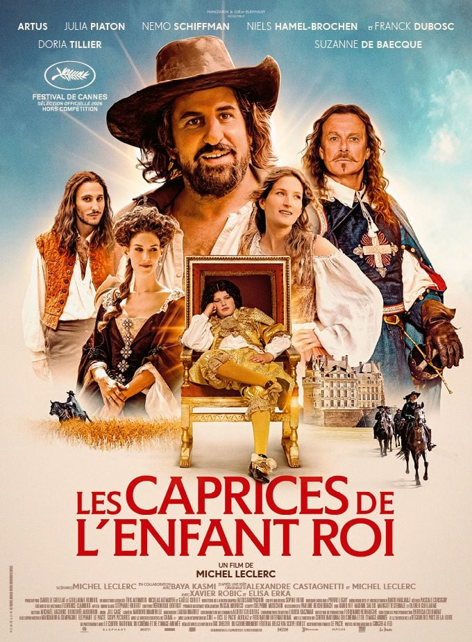 Affiche du film LES CAPRICES DE L ENFANT ROI