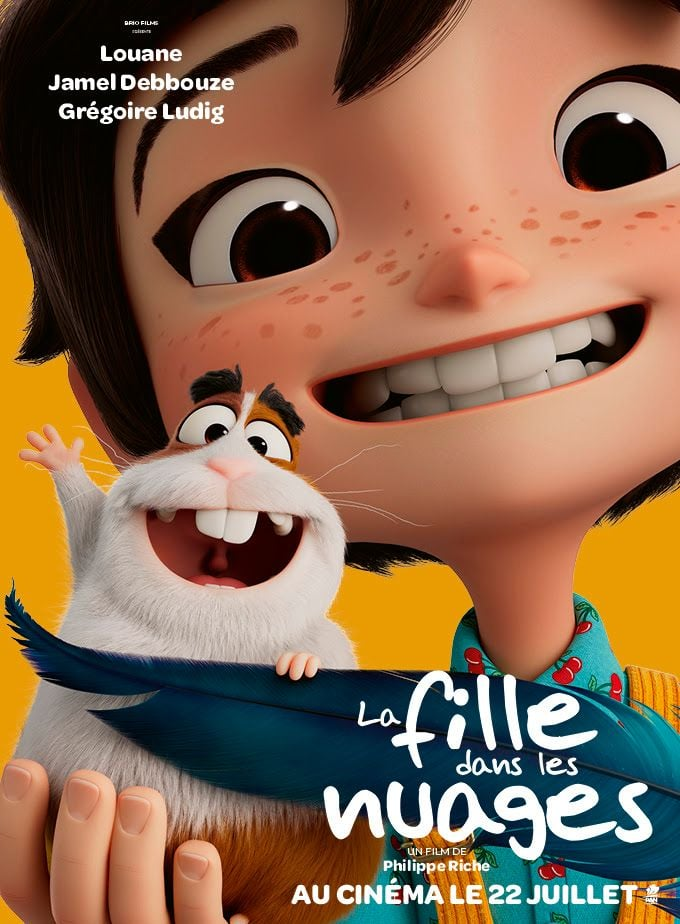 Affiche du film LA FILLE DANS LES NUAGES
