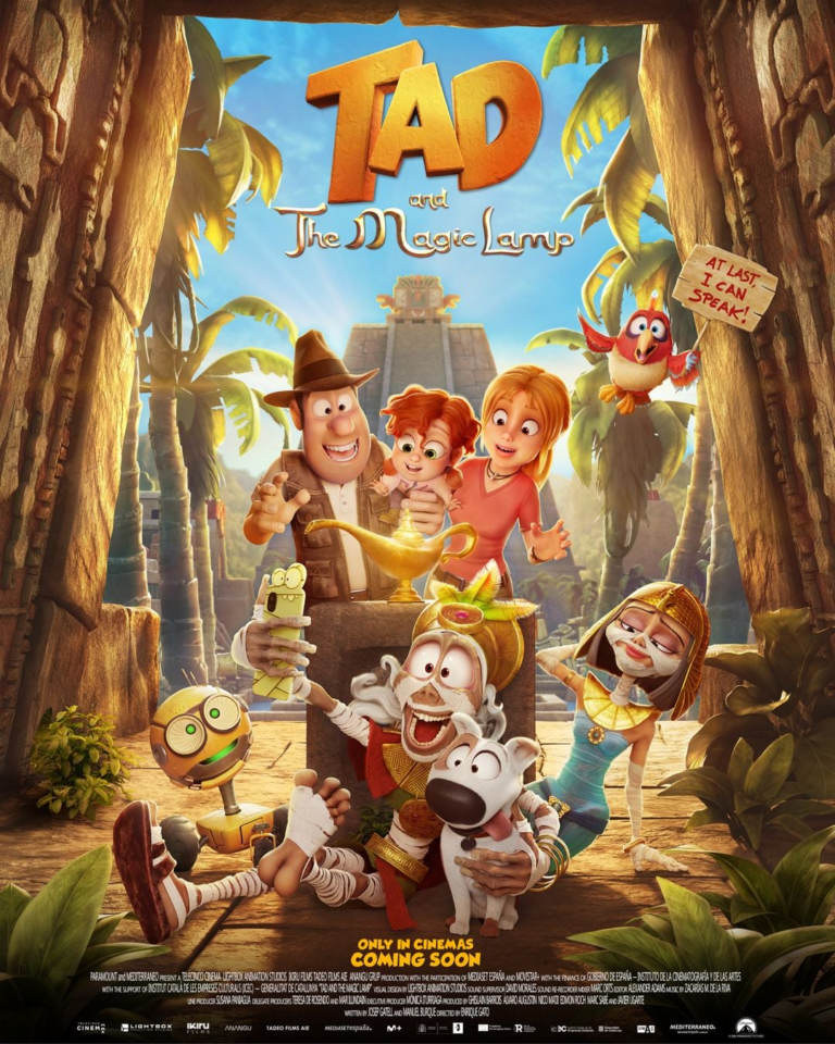 Affiche du film TAD L EXPLORATEUR ET LA LAMPE MAGIQUE