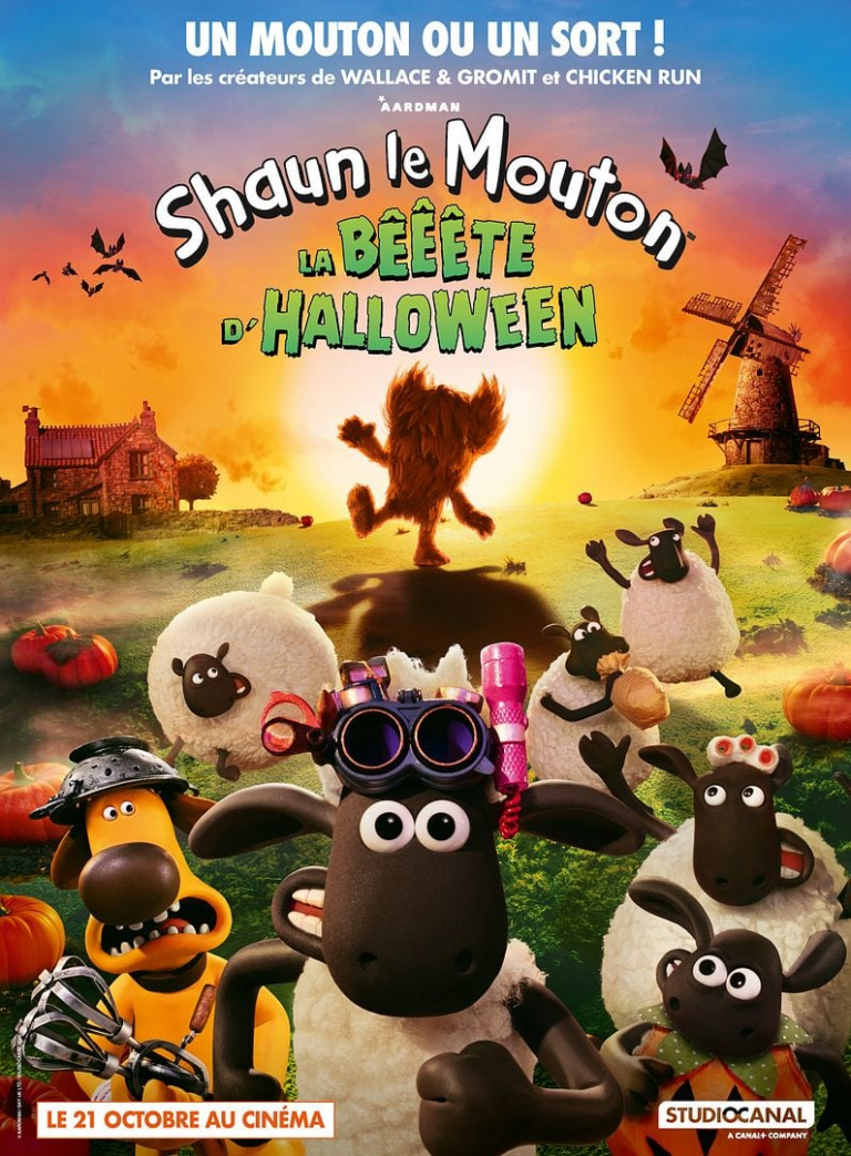 Affiche du film SHAUN LE MOUTON LA BEEETE D HALLOWEEN